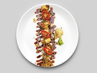 Crispy Uramaki Z Łososiem