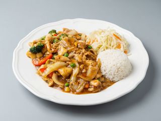 Kurczak w sosie curry