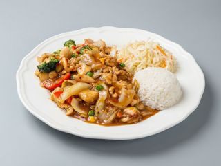 Kurczak z pieczarkami