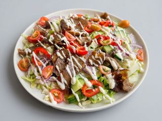 Sałatka kebab Średni