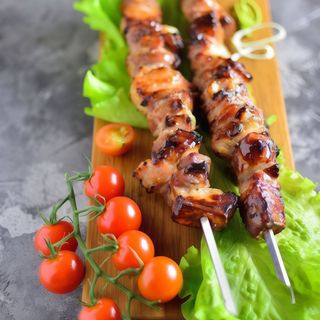 Szaszłyk z karkówki wieprzowej