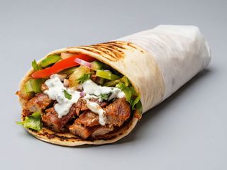 Kebab tortilla