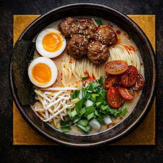 Miso tsukune z kurczakiem