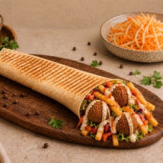 Falafel amerykański mega