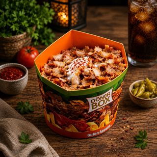 Kebab box tylko mięso mały