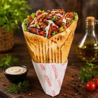 Rollo kebab średni