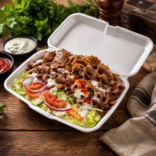 Sałatka kebab