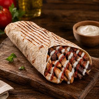 Tortilla tylko mięso mała