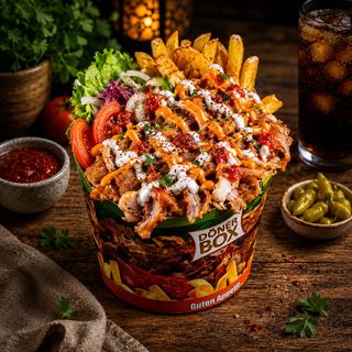 Kebab box duży