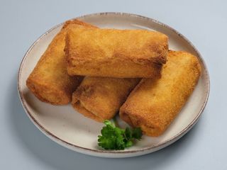 Krokiety z pieczarkami i serem - 2 szt