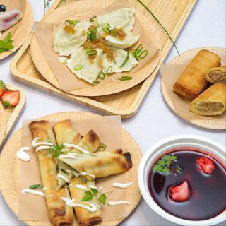 Zestaw dnia z pierogami