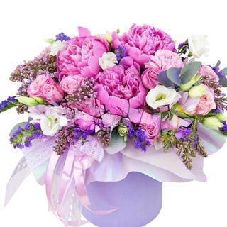 Flowerbox różowe chmury