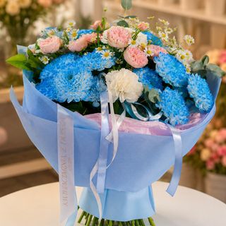 Bukiet baby blue