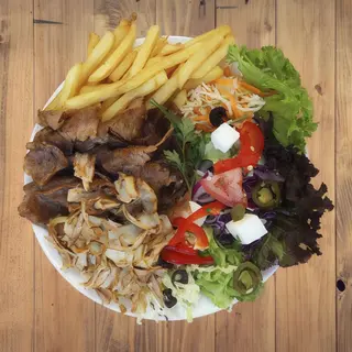 Talerz kebab