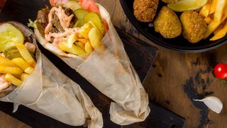 Kebab amerykański bułka