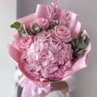 Bukiet blask różowości 