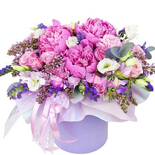 Flowerbox różowe chmury 