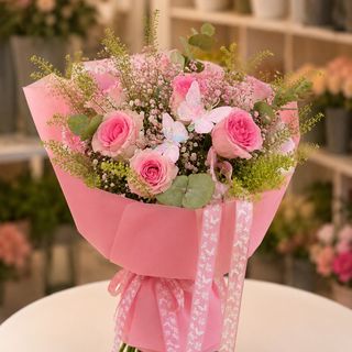 Bukiet Pink Butterfly