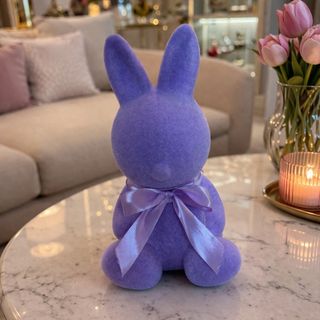 Zajączek wielkanocny fioletowy