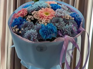 Bukiet niebiańskie pastele