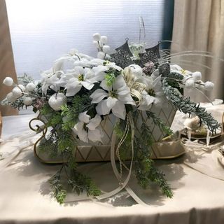 Świąteczne sanie podświetlane