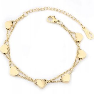 Bransoletka damska z sercem celebrytka