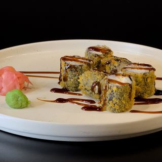 Hosomaki z serkiem w tempurze