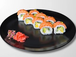 Philadelphia z łososiem i mango