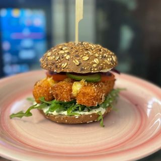 Zielony burger