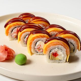 Philadelphia łosoś - cheddar