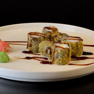 Hosomaki z serkiem w tempurze 