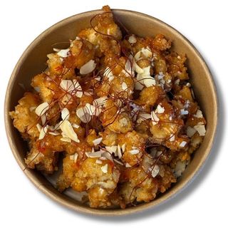 Kurczak deep-fry w sosie kwaśno-słodkim