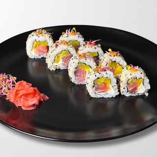 Philadelphia z tuńczykiem w sezamie