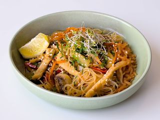 Funchosa z kurczakiem