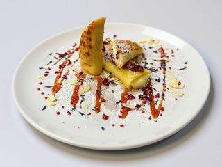 Naleśniki z serem na słodko