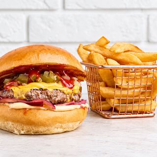 Simple Burger +Frytki