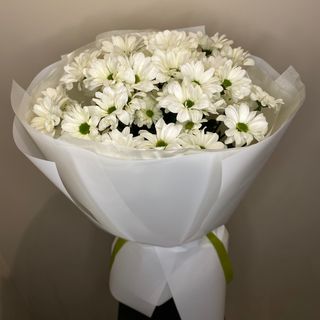 Monobukiet z chryzantem 