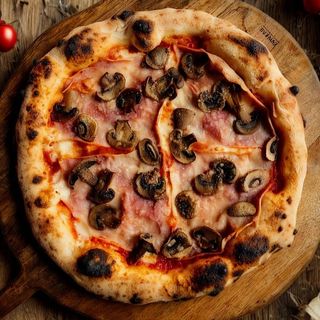 Prosciutto e funghi 32cm