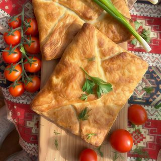 Chaczapuri pieczarki, ser