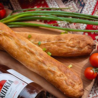 Bagietka z wieprzowiną