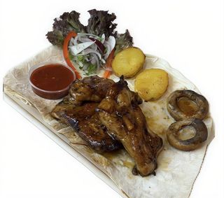 Żeberka wieprzowe w sosie