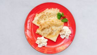 Naleśniki z musem jabłkowym (4 szt.)