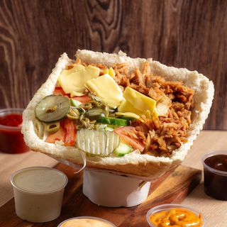 Kebab w bułce Hollandia