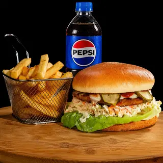 Zestaw pork s'90 burger