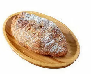 Croissant z wiśniami