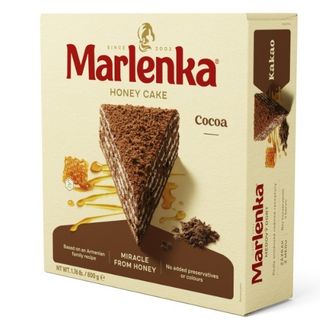 Сiasto Marlenka miodowa z kakao