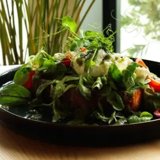 Tost z burrata