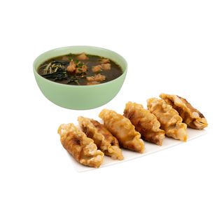 Z wyboru zupa Miso i pierogi gyoza 6szt.