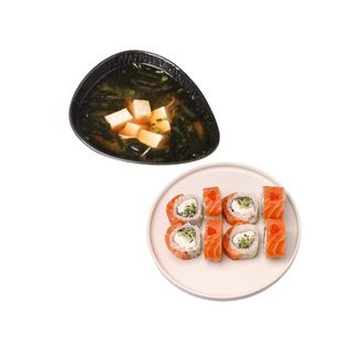 Zupa miso z tofu i philadelphia light