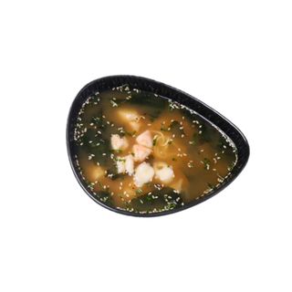 Zupa miso z krewetkami
